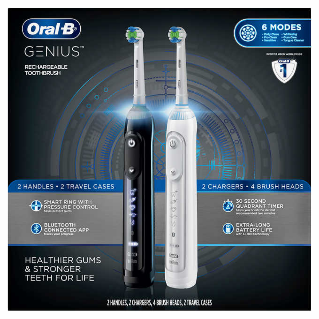 Oral-B Genius Rechargeable Toothbrush At Costco! – The Costco Connoisseur